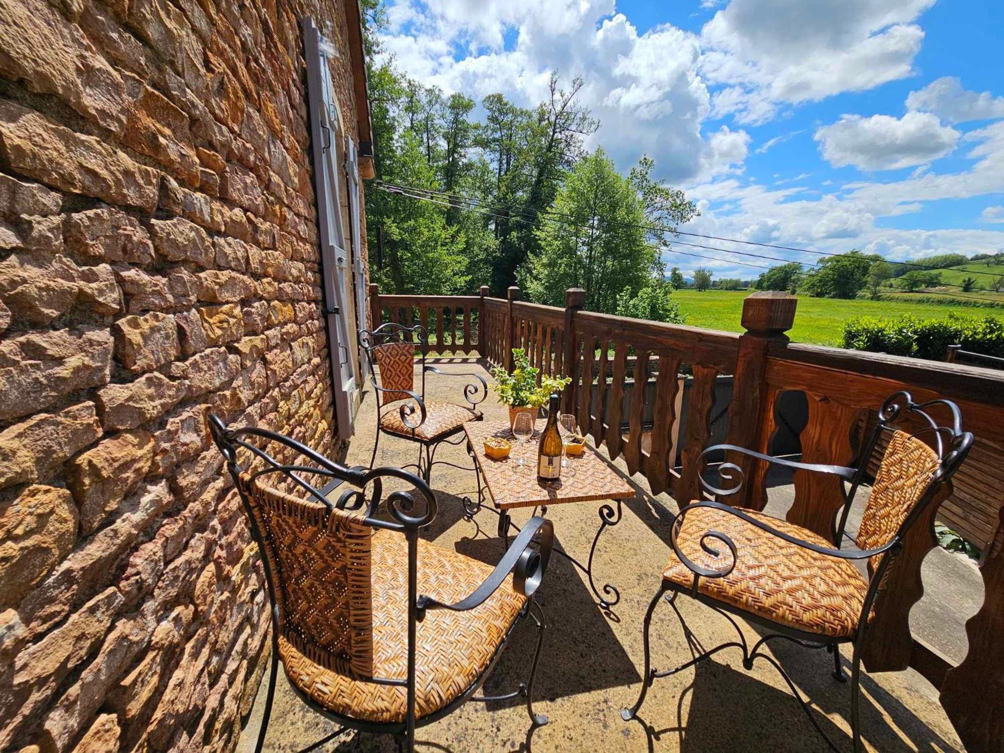 Bed and Breakfast Le Moulin De Chazelle Cormatin Zewnętrze zdjęcie